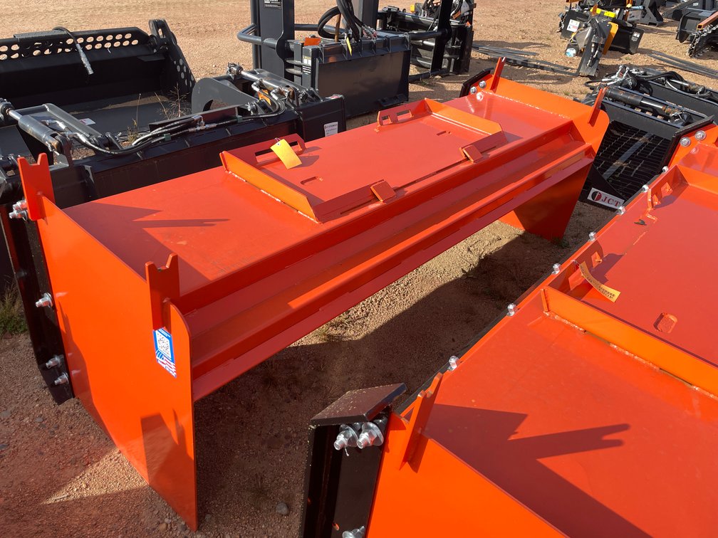 8" HD Snow Pusher Attachment