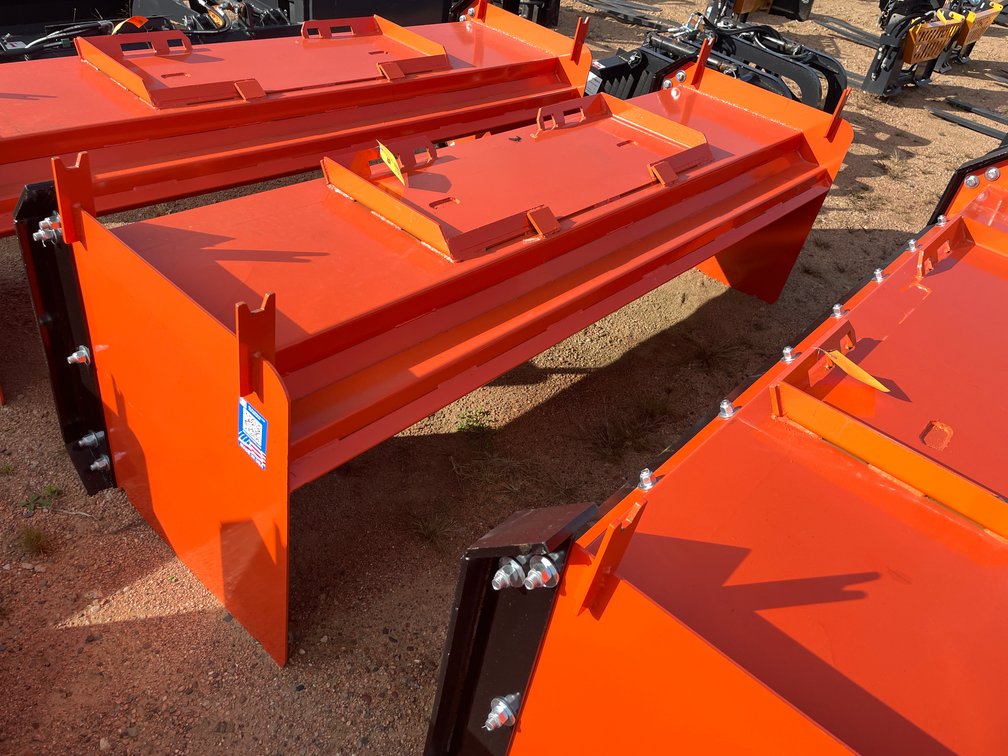 8" HD Snow Pusher Attachment