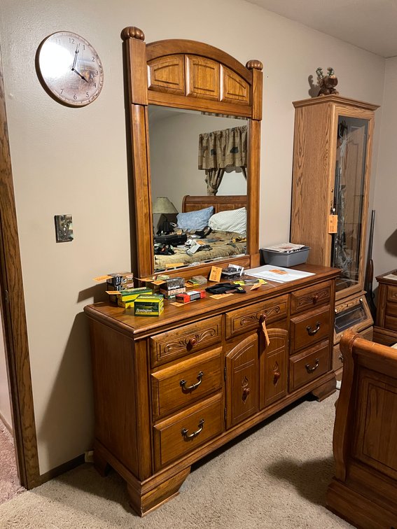 (2) Wooden Dressers