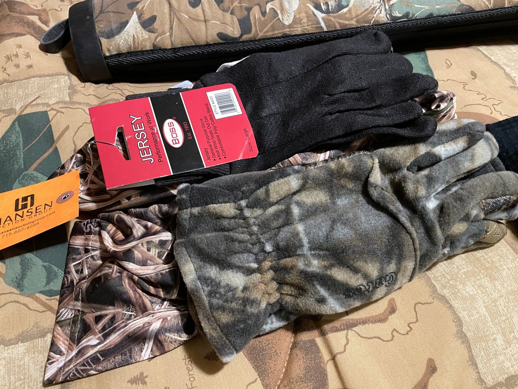 (2) Pairs of Gloves and Long Sleeve