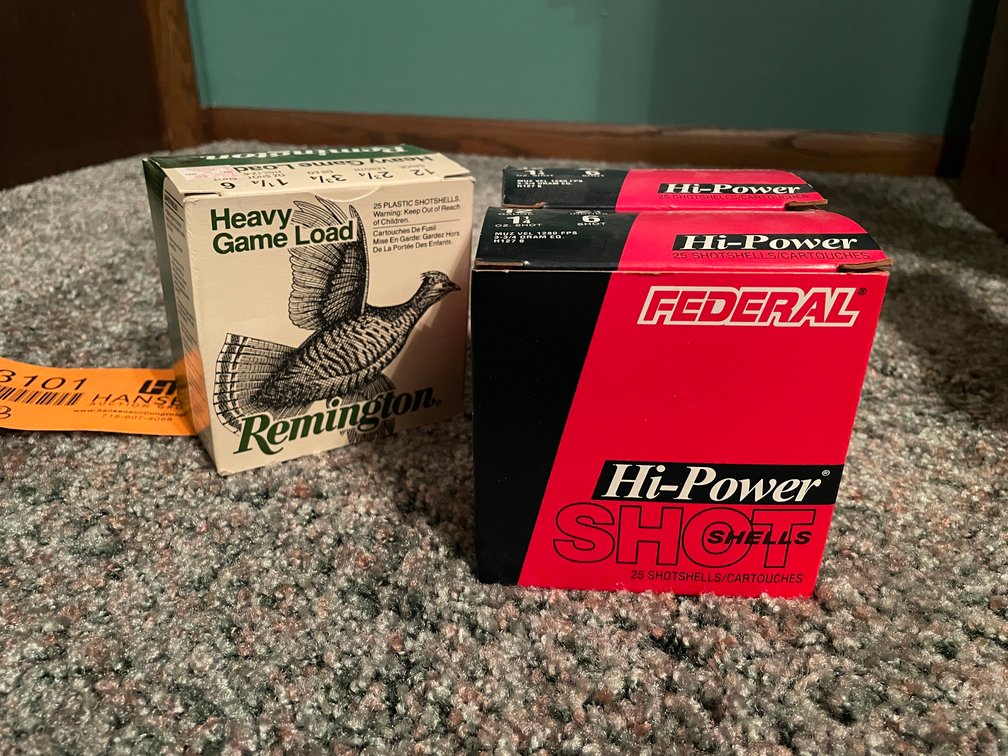 (3) Boxes of 12 Guage Ammunition