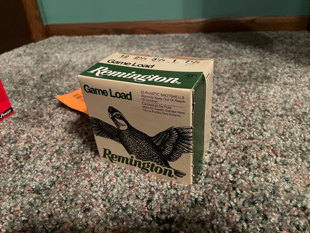 Remington 12 Guage Game Load Ammunition