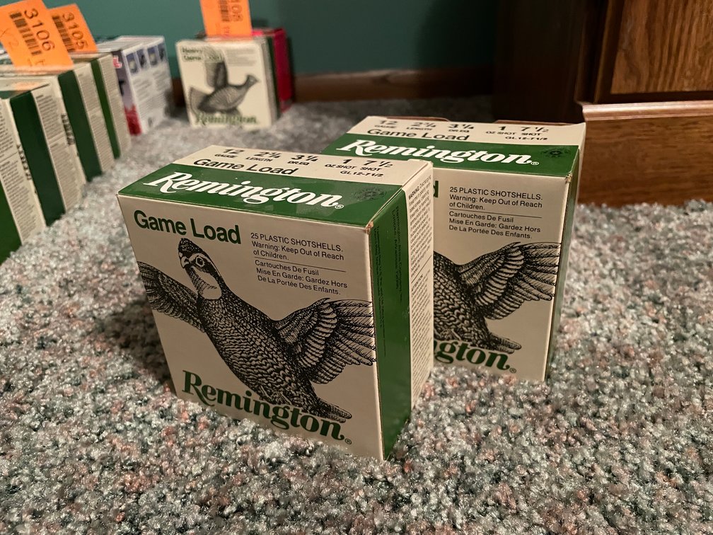 (2) Boxes of Remington Game Load 12 Guage
