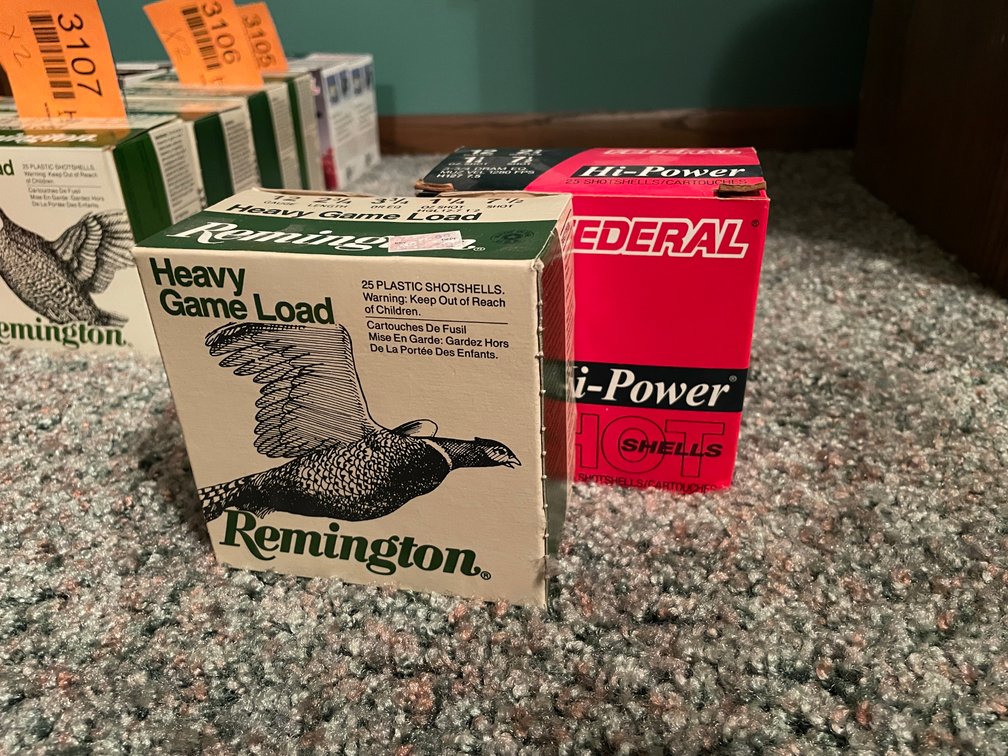 (2) Boxes of 12 Guage Game Load Ammunition