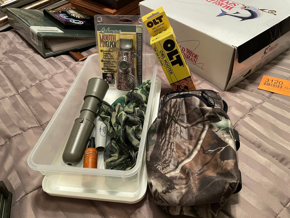 Box of Misc. Hunter Calls