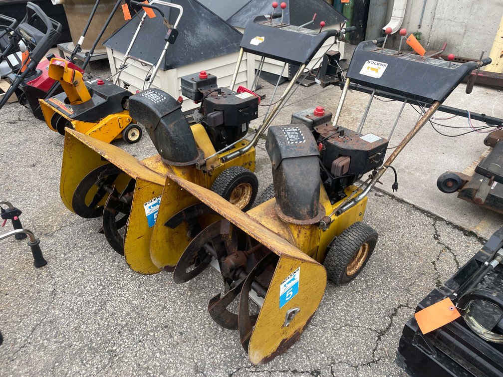 (2) Bolens 24" Snow blower (O4)
