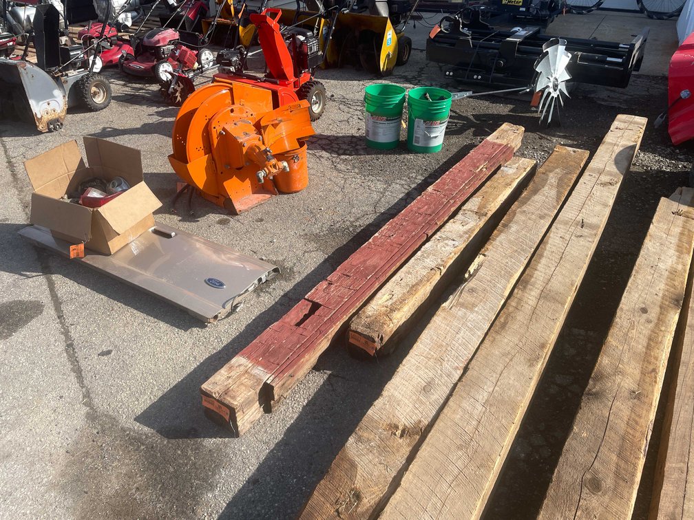 Old Barn Beam Axe Cut (O4)