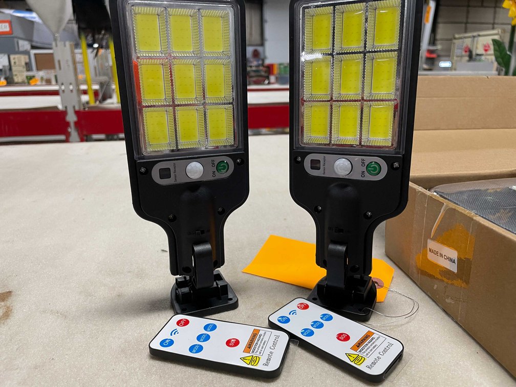(2) LED Parking Lot, Yard Lights (T3)
