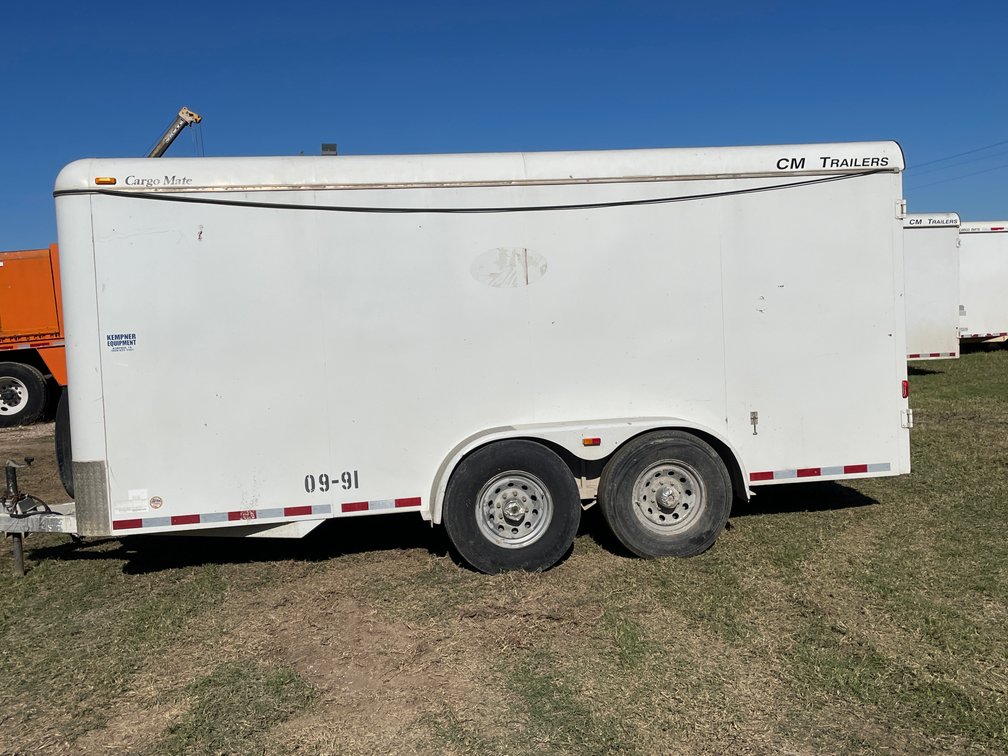 2017 Cargo Mate Enclosed Trailer (Trailer 0991) (Has TX Title)