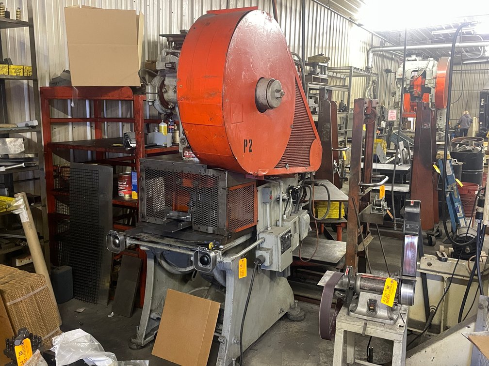Vernon 50 Ton Obi Punch Press