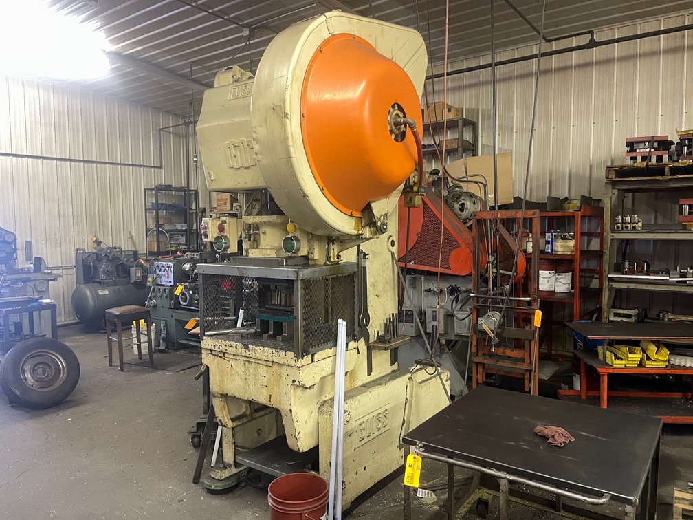 1969 Bliss 60 Ton Obi Punch Press