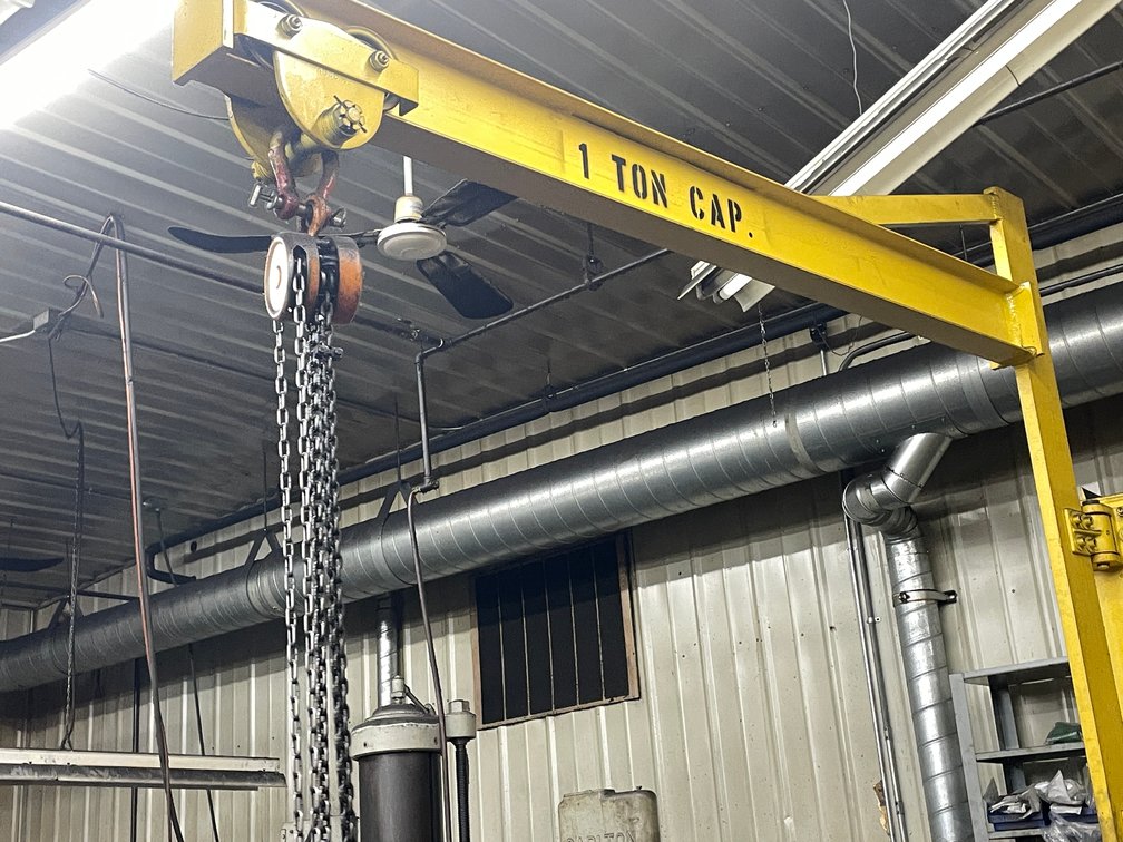 Custom Made 180 Degree Jib Crane