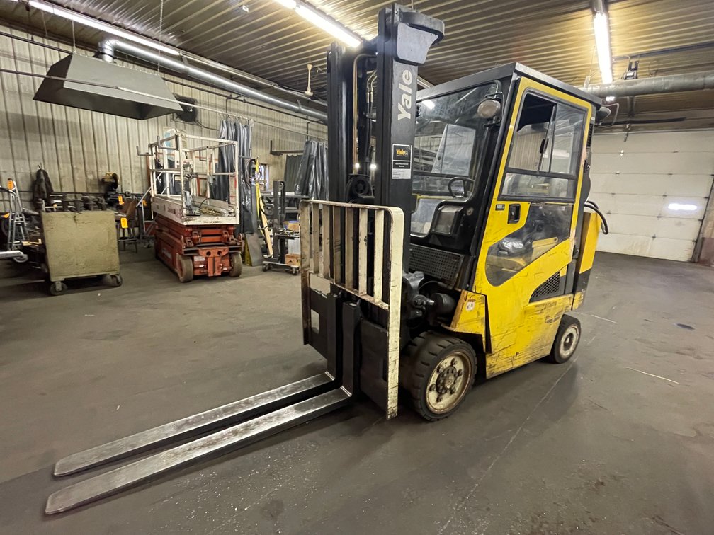 2003 Yale 6,150lbs LP Forklift with Cab