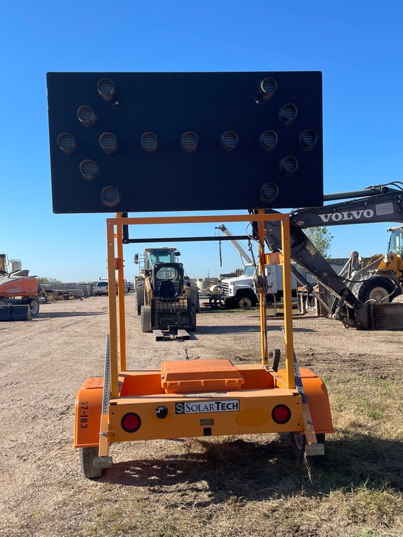 2019 Solar Tech Arrow Board (Trailer #37183), No Title