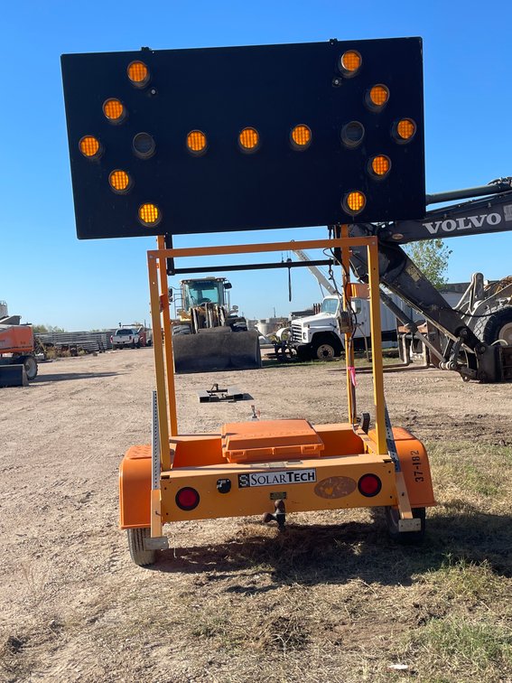 2019 Solar Tech Arrow Board (Trailer #37182), No Title