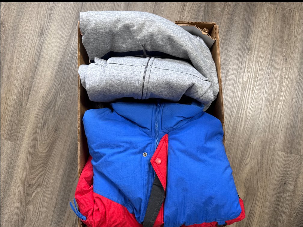 (2) Hooded Sweatshirts with (1) Winter Jacket (T14)