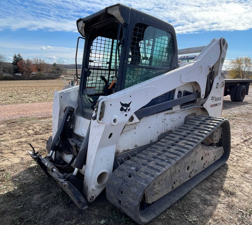2015 Bobcat T870 Track Skidsteer