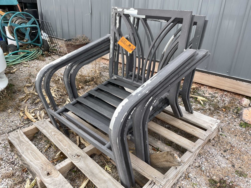 (4) Patio Chairs 
