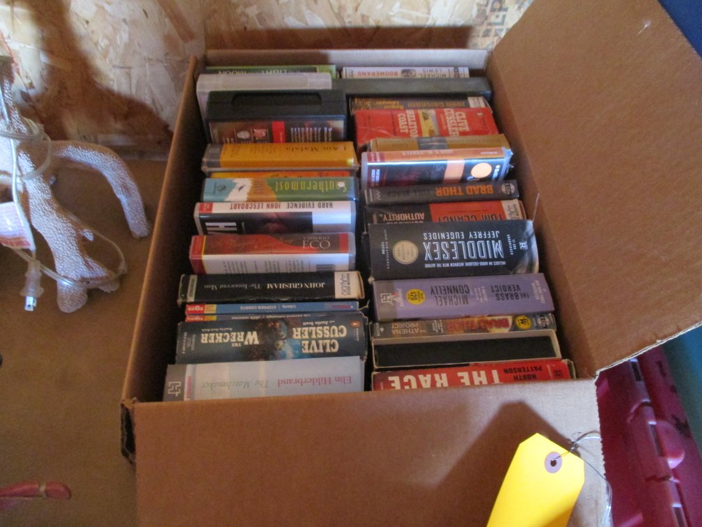 Box of Audio Books