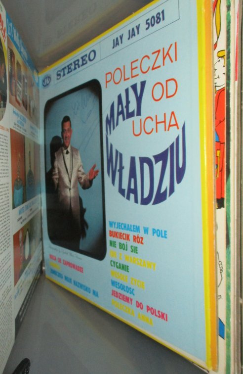 Container of Vinyl Records