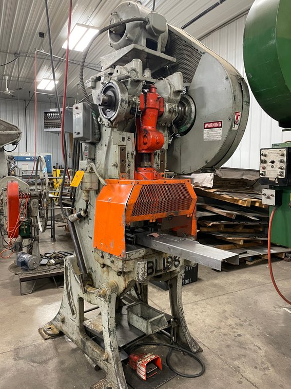 1945 Bliss 20 Ton Obi Punch Press