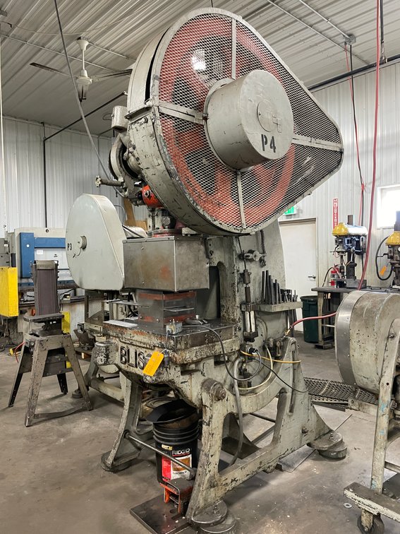 1949 Bliss 50 Ton Obi Punch Press