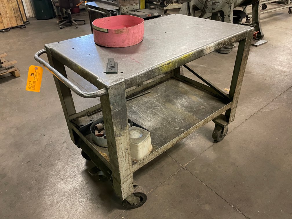 Steel Rolling Shop Cart