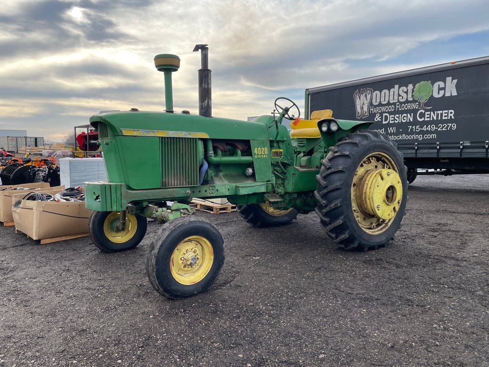 John Deere 4020 Diesel Wide Front Tractor