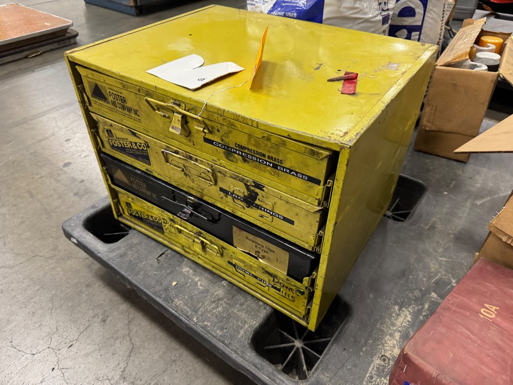 (4) Drawer Parts Bin
