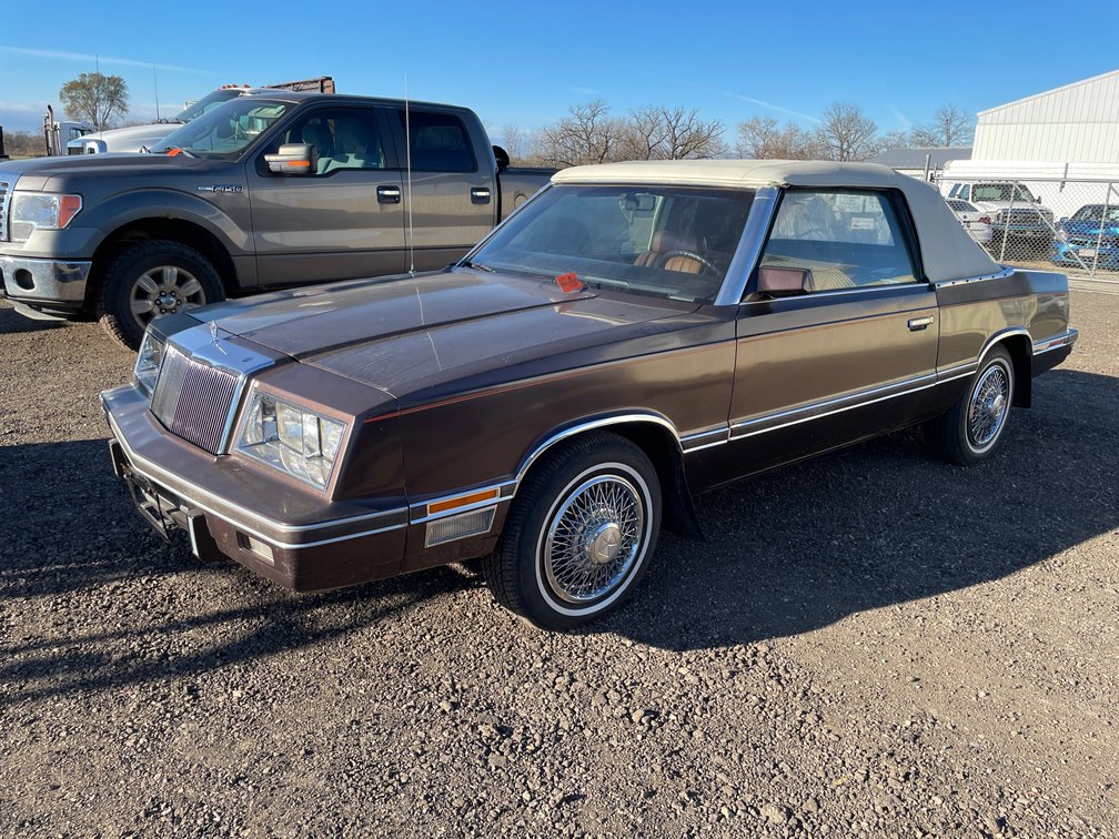 1982 Chrysler LeBaron Convertible (Has WI Title)