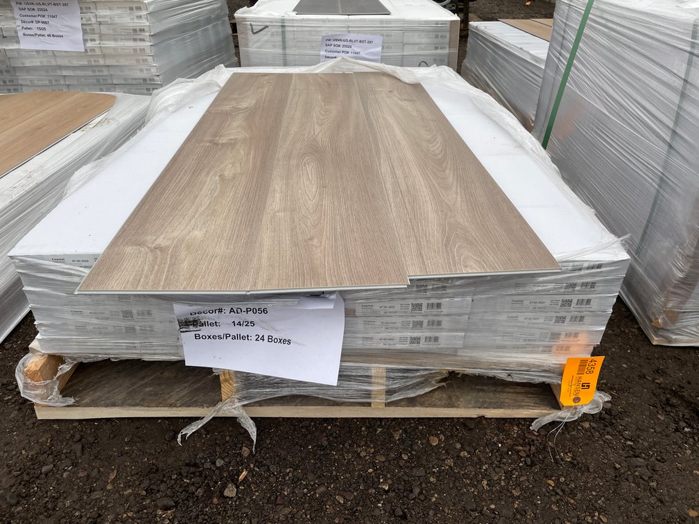 459.12 Sq. Ft. WATERPROOF Vinyl Click Flooring Planks