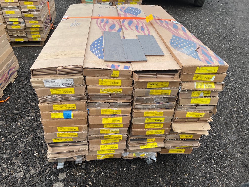 1,325 Sq. Ft. SHAW Engineered Wood Flooring Color #510