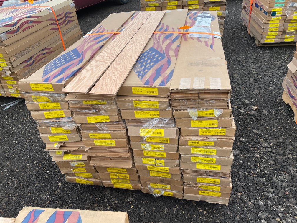 1,325 Sq. Ft. SHAW Engineered Wood Flooring Color #135
