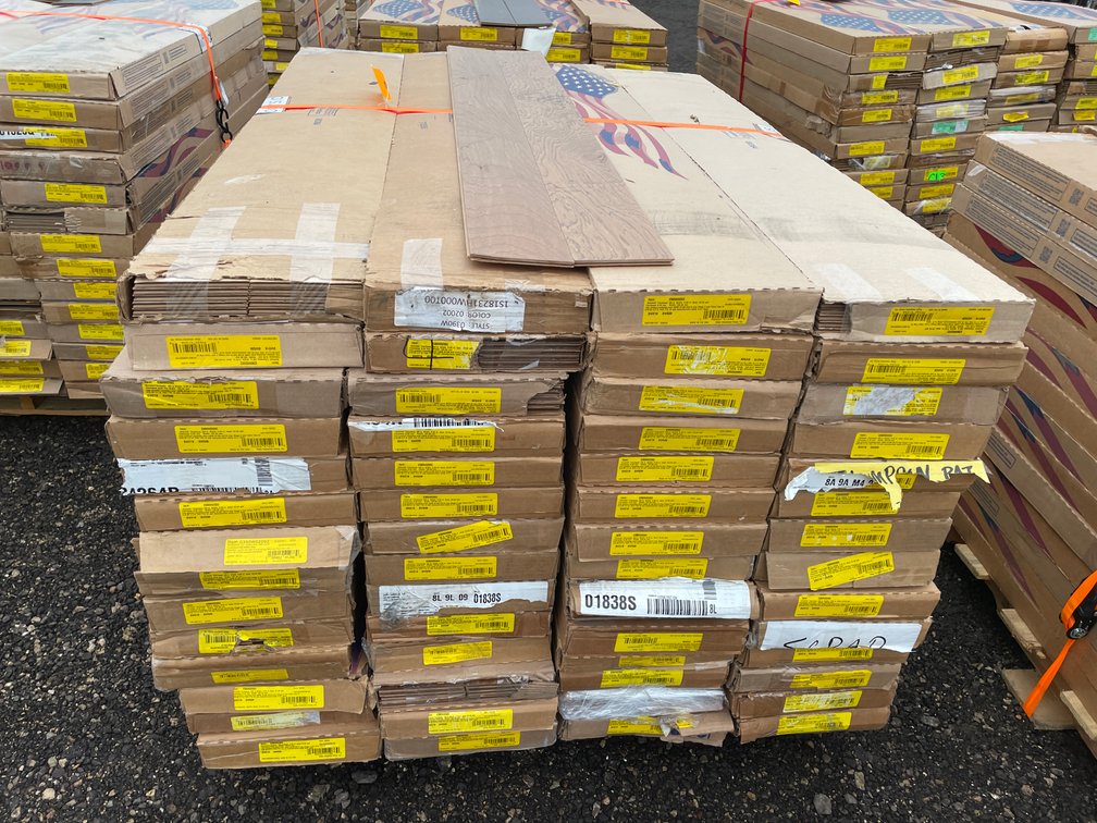 1,325 Sq. Ft. SHAW Engineered Wood Flooring Color #2002