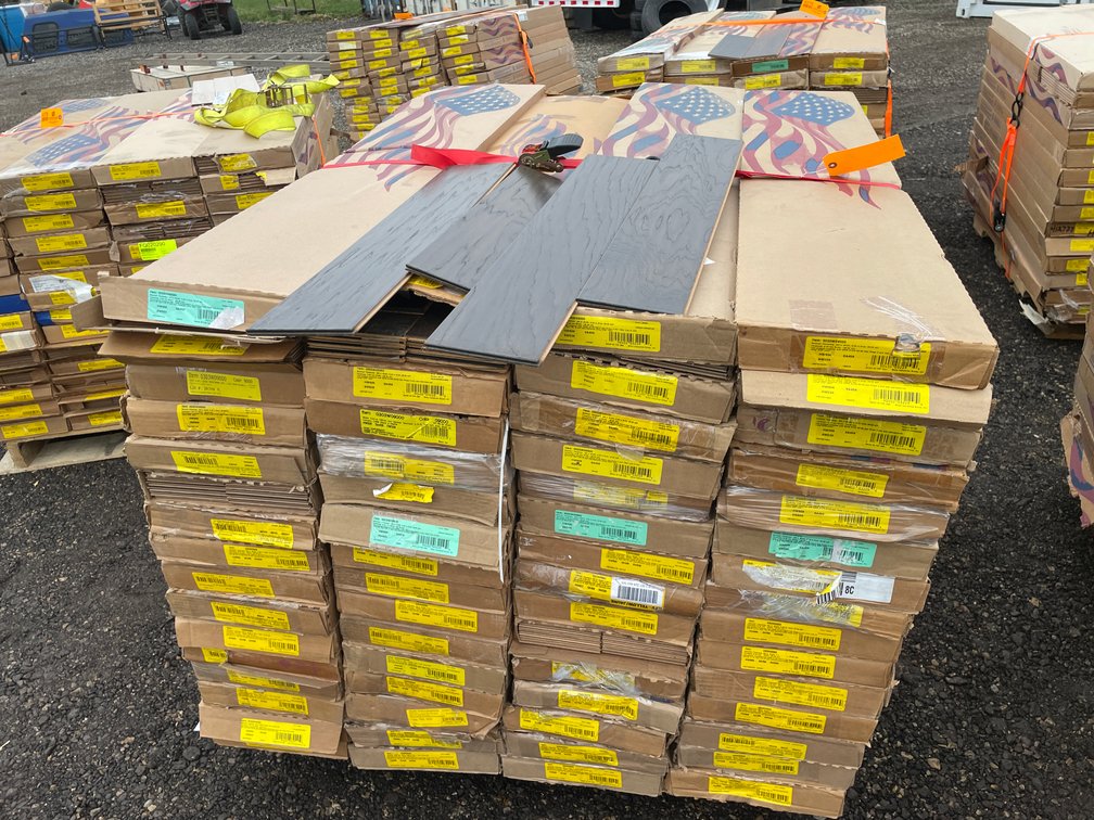 1,325 Sq. Ft. SHAW Engineered Wood Flooring Color #9000