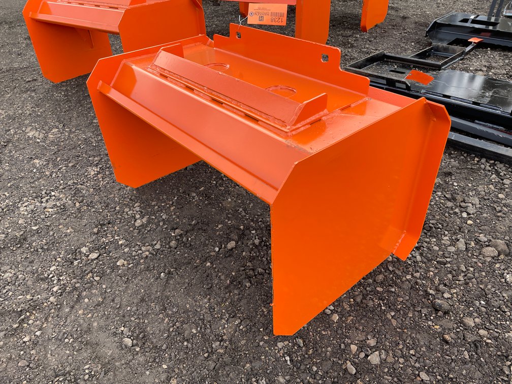 Mini Skidsteer Snow Pusher