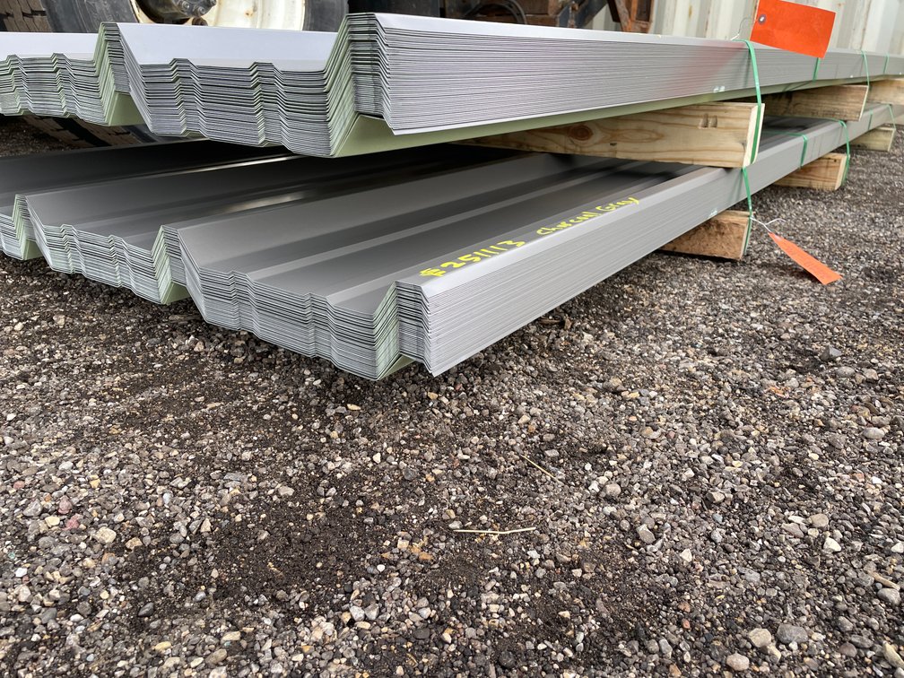 12' Sheets of Steel Siding