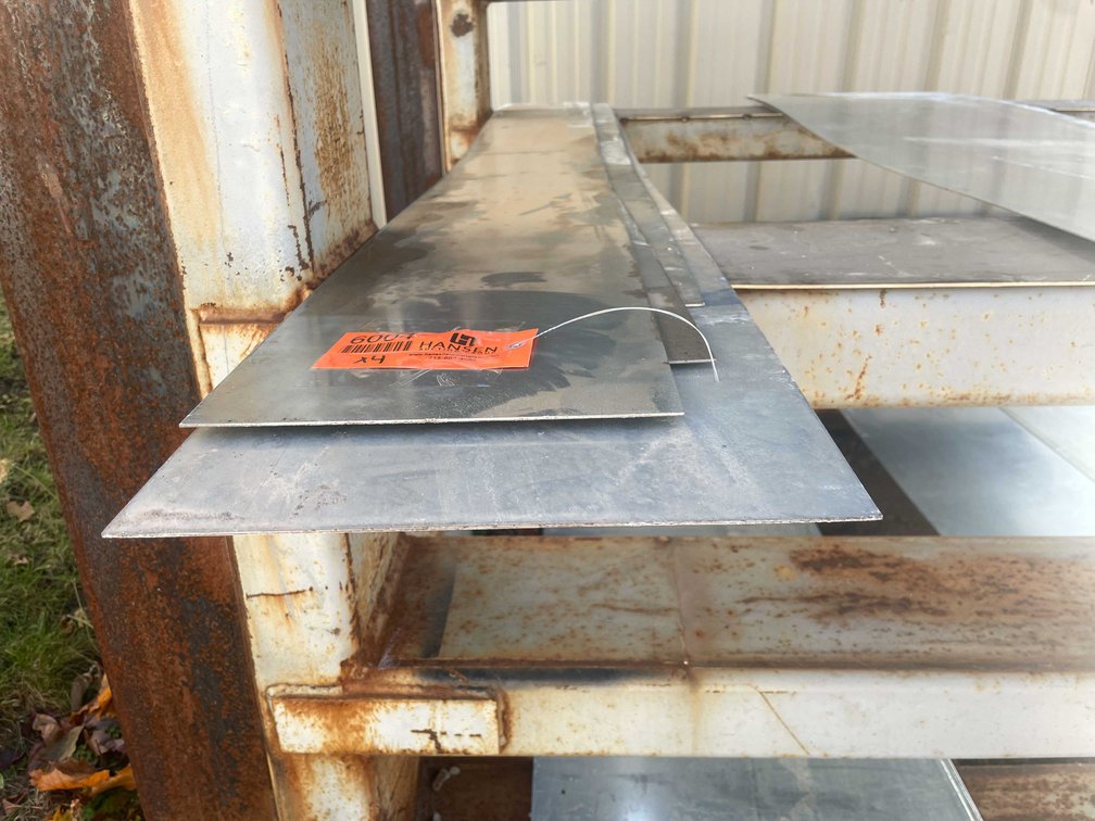 (4)  Steel Sheet Stock (SHED)