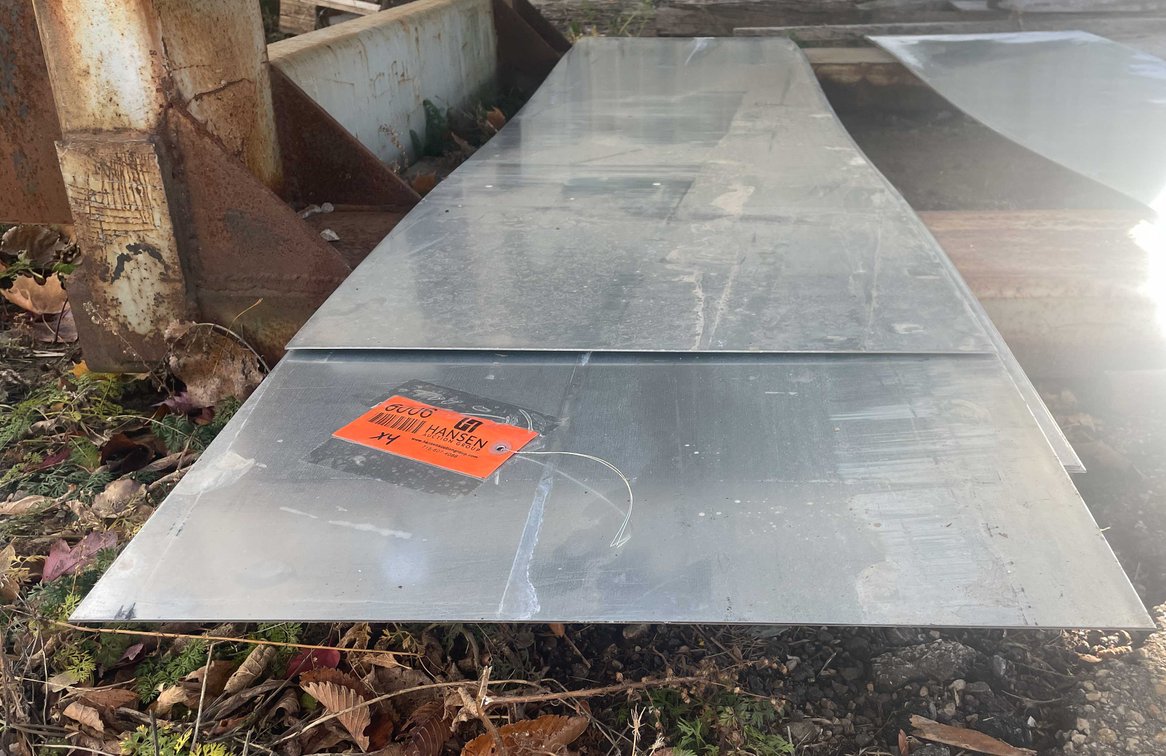 (4)  Steel Sheet Stock (SHED)