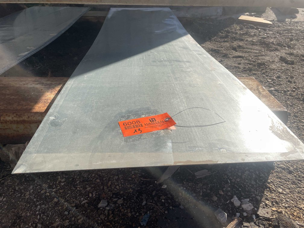 (3)  Steel Sheet Stock (SHED)