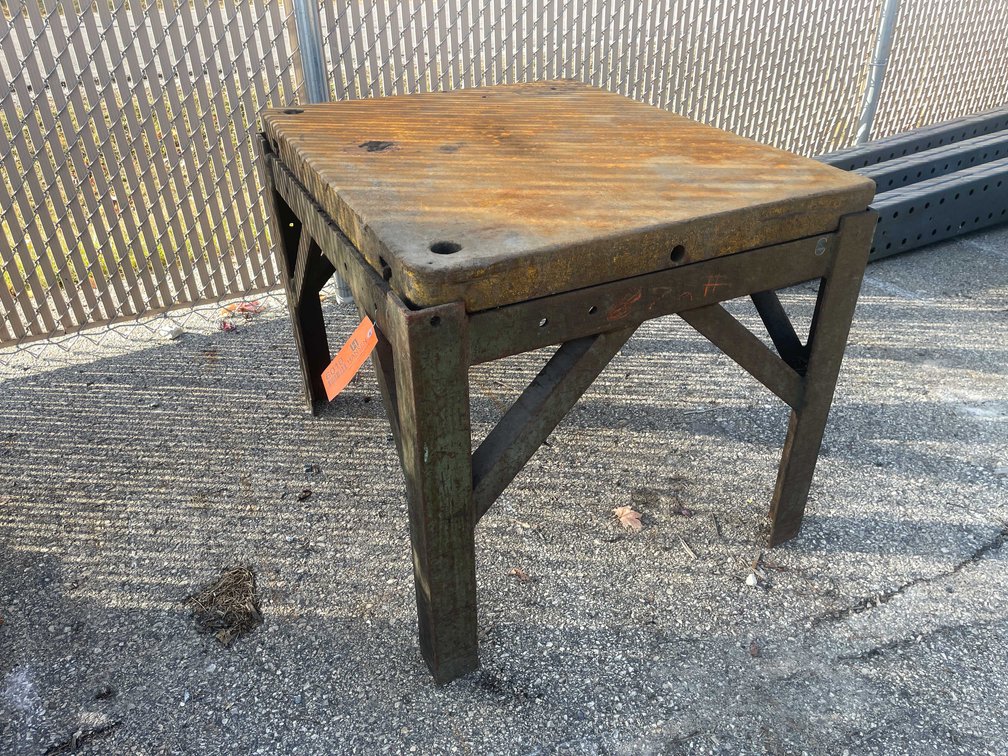 Heavy Duty Steel Shop Table (O11)