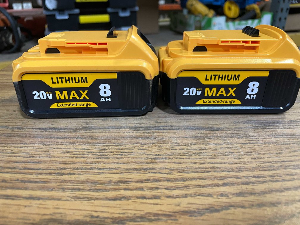 (2) 20 Volt DeWalt Compatible Batteries (PR11)