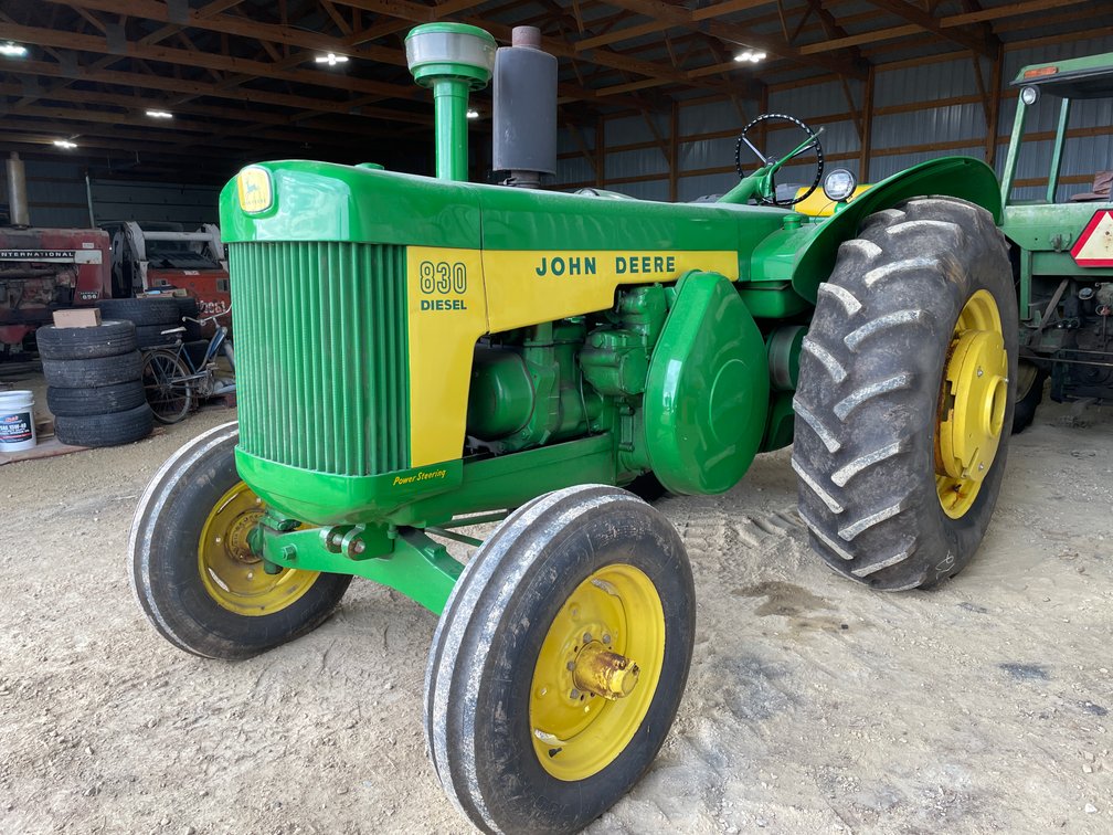 John Deere 830 Diesel Wide Front Tractor