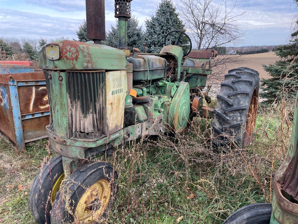 John Deere 730 Diesel Narrow Front Tractor