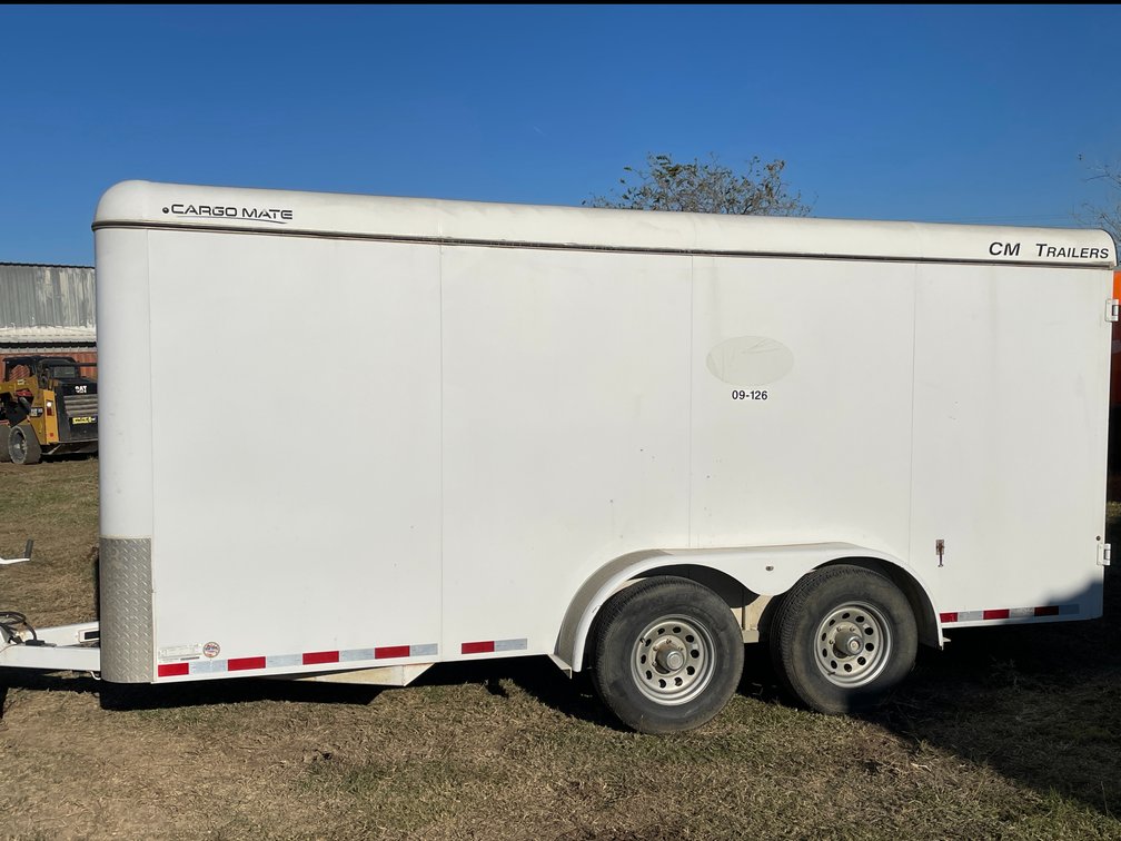 2019 Cargo Mate Enclosed Cargo Trailer (Trailer #09126) (Has TX Title)