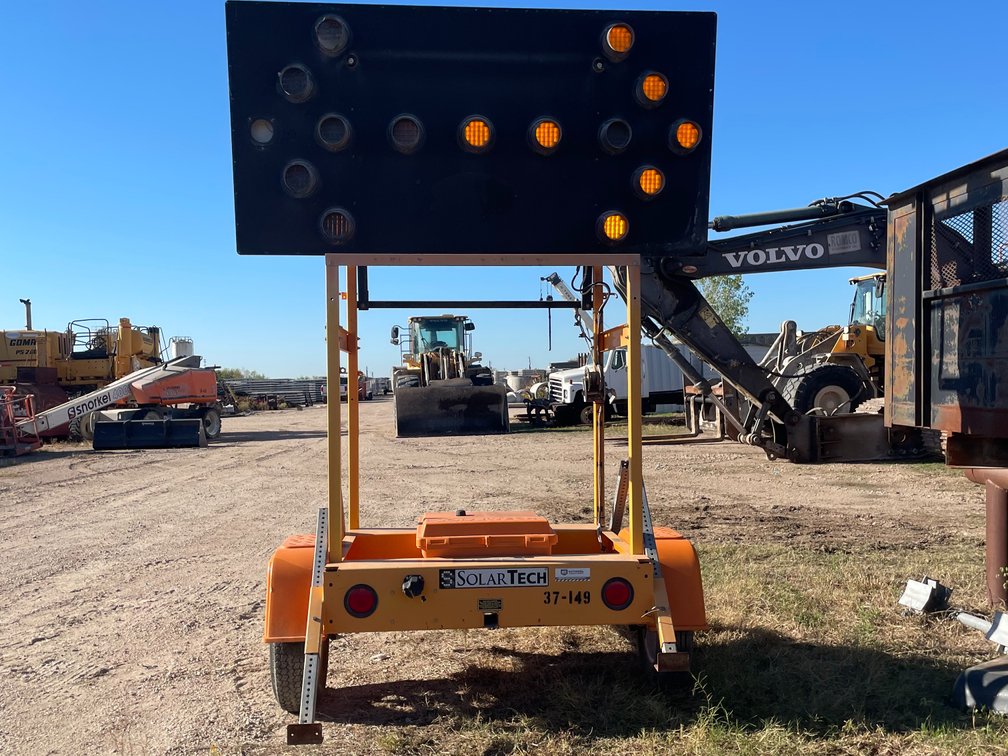 2018 Solar Tech Arrow Board  (Trailer #37149), (No Title)