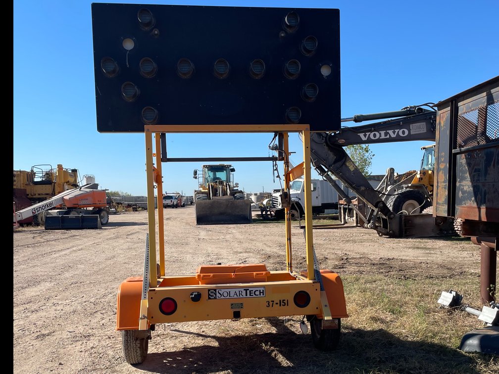 2018 Solar Tech Arrow Board (Trailer #37151), No Title