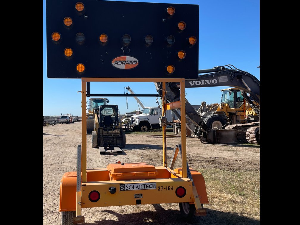 2018 Solar Tech Arrow Board (Trailer #37164), No Title