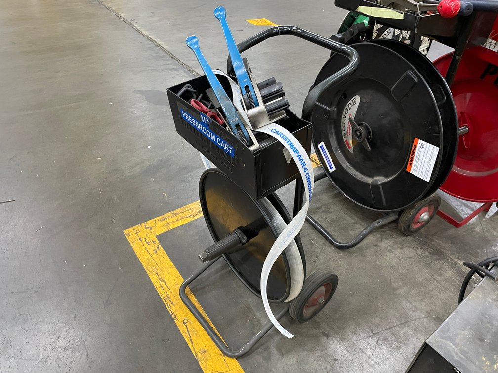 Nylon Bander on Cart
