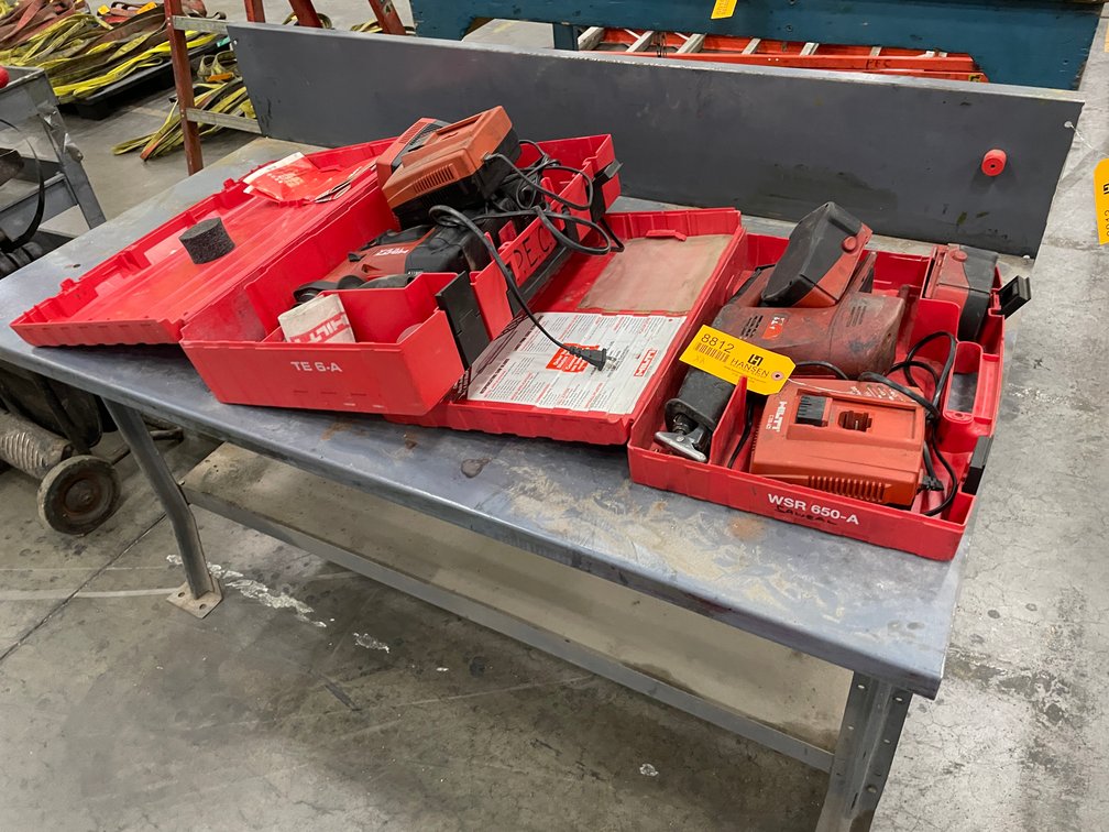 (2) Hilti Cordless Tools